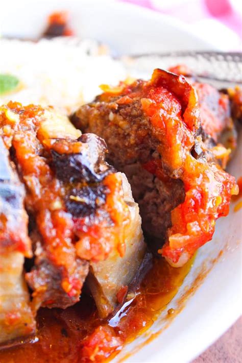 Stuffed Eggplant Recipe Maral In The Kitchen