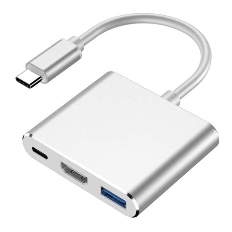 Adaptador Tipo C A Hdmi Usb Pd