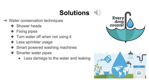 Water Conservation