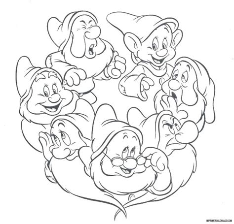 Coloriage Blanche Neige Imprimer Coloriage