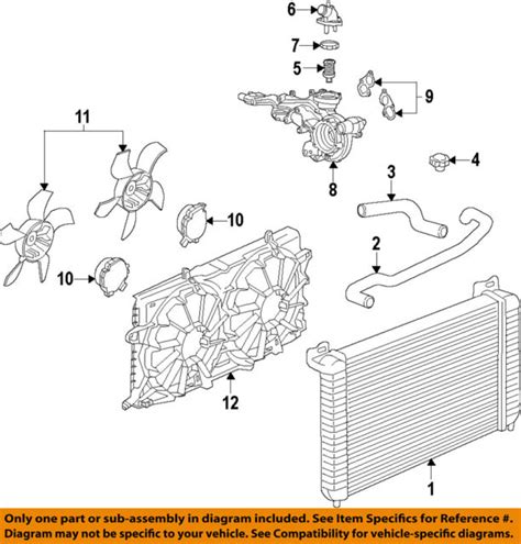 Genuine Gm Water Outlet 12674639 Ebay