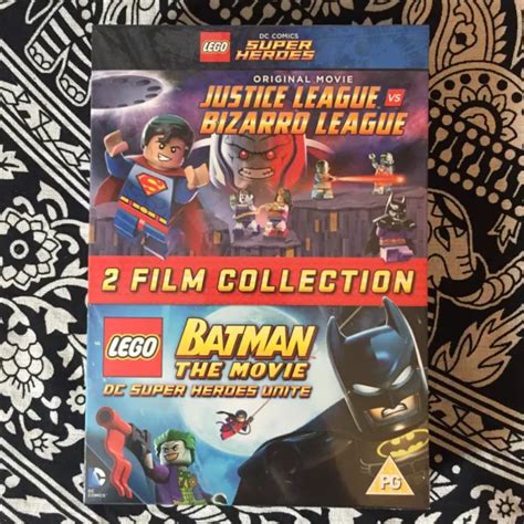 Lego Justice League Vs Bizarro Batman Movie Dvd New Sealed