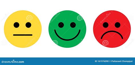 Smiley Face Gul Glad Smiley Emoji Vektor Gul Stock Illustrationer