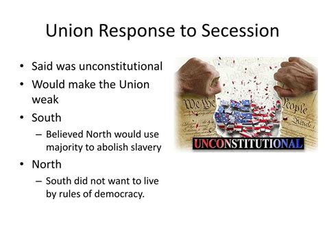 Ppt Lincolns Election And Southern Secession Powerpoint Presentation