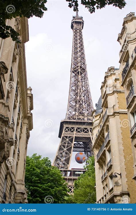 Eiffel Tower Stock Photo Image Of Ball Capital Building 73140756