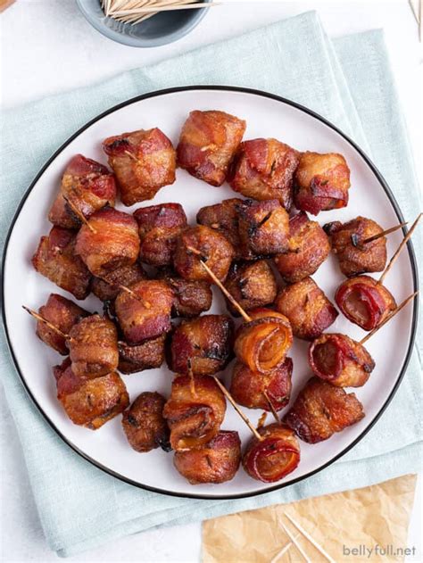 Bacon Wrapped Water Chestnuts Belly Full