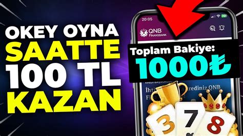 Okey Oynayarak Saatte Tl Kazanmak Ali Madan Para Kazanma