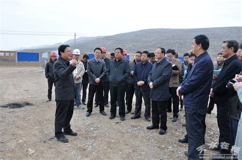 杨维俊市长督查成纪新城项目建设进展情况组图 天水在线