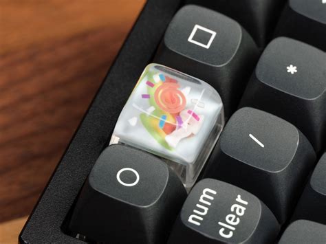 Rainbows And Sunshine Resin Artisan Keycap – Keychron Singapore