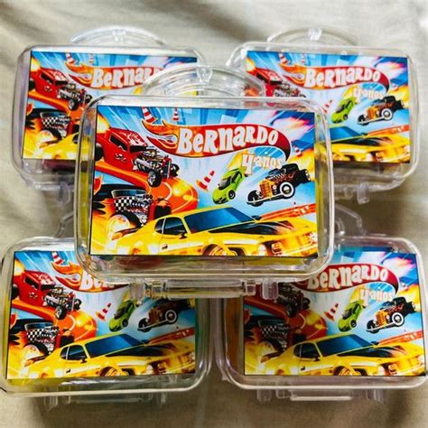 Kit Mini Maletinha Massinha De Modelar Hot Wheels Elo Produtos Especiais In Hot