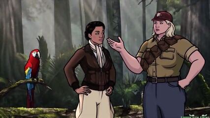 Archer Fat Blonde Stomp In The Jungle Ballbusting Pam Poovey Lorena Fat