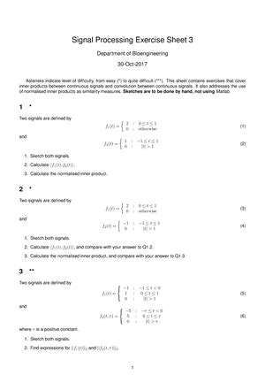 Chapter Signals And Systems Notes Chap Signals Systems And