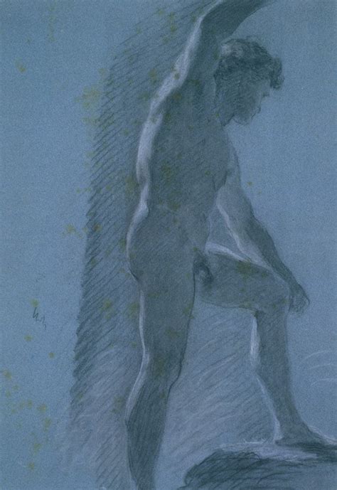 Male Nude Study By Pierre Paul Prud Hon Artvee