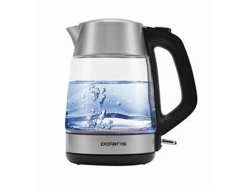 Купить электрический чайник Polaris PWK 1708C, Металл/стекло по низкой ...