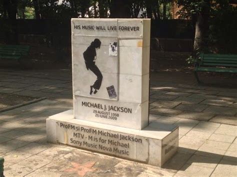 Iconic Michael Jackson Memorial In Bucharest S Herastrau Park