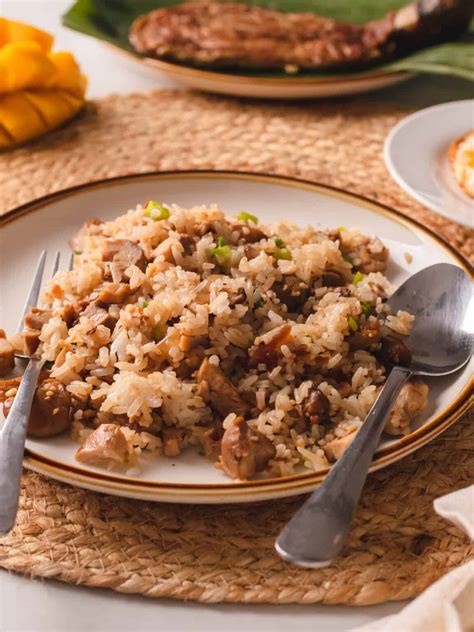 Adobo Fried Rice Mikha Eats