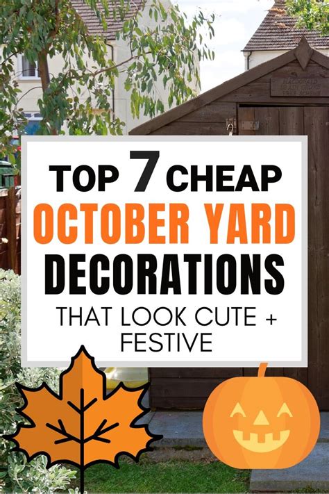 October Yard Decorations Millennial Boss
