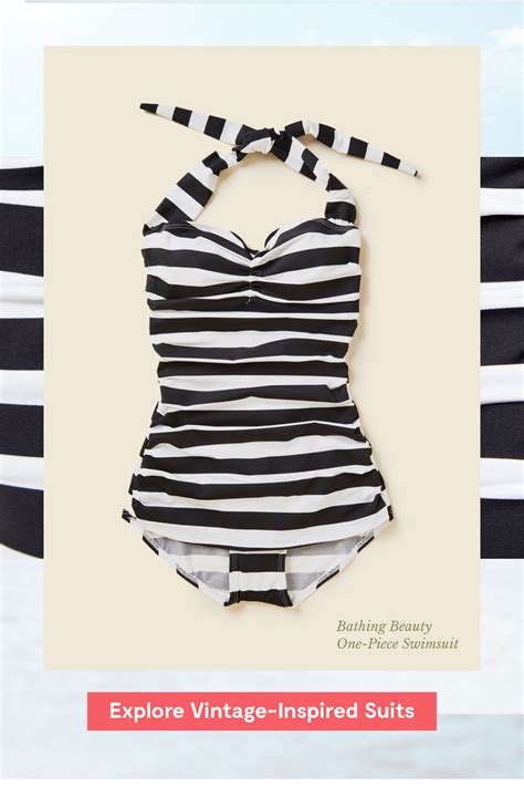 Modcloth Swimwear For Every Shape And Style Shell Yeah 🐚 Milled