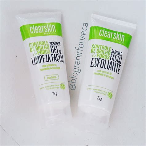 Clearskin Avon Sabonete Gel De Limpeza Facial