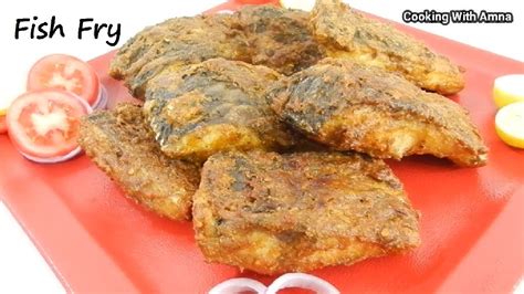 Lahori Fish Fry Fish Fry Recipe Cooking With Amna Youtube