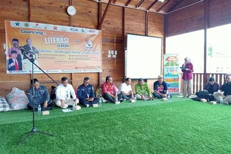 Launching Cafe Literasi Dan Gelar Festival Literasi Geragai Pemkab