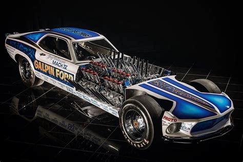 1969 FORD MUSTANG MACH IV HOT ROD Fabricante FORD PlanetCarsZ