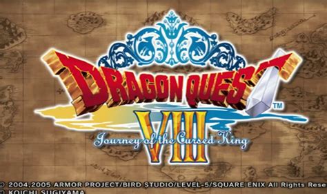 Dragon Quest VIII The Journey Of The Cursed King PS2 ISO INSIDE GAME