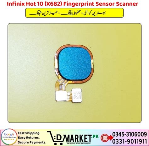 Infinix Hot X Fingerprint Sensor Scanner Exclusive