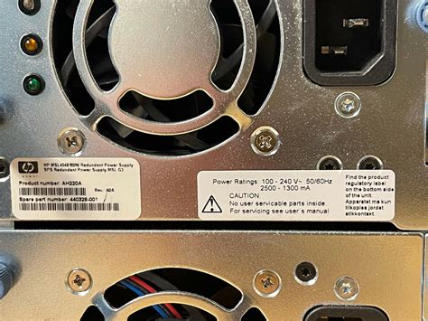Hpe Storeever Msl4048 48 Slot Lto Tape Autoloader Library 4x Lto 5 Hh