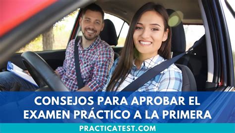 Consejos para aprobar el examen práctico a la primera