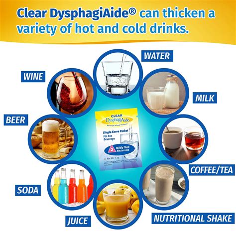 Snapklik.com : Clear DysphagiAide - Instant Beverage And Food Thickener