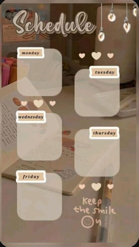 Schedule template schedule design schedule template timetable template