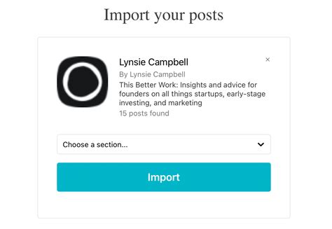 How to Migrate from Ghost to Substack - Lynsie Campbell