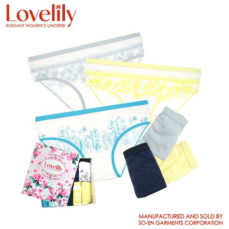 Lovelily In Chantal Cotton Rich Bikini Outside Garter Panty Shopee Philippines