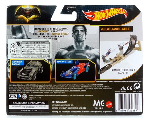 Hot Wheels Batman Vs Superman HLJ