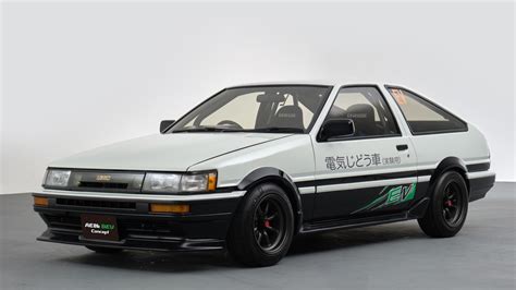 Restored 1980s Toyota Corolla Gt S Swapped With Ev And Hydrogen Powertrains