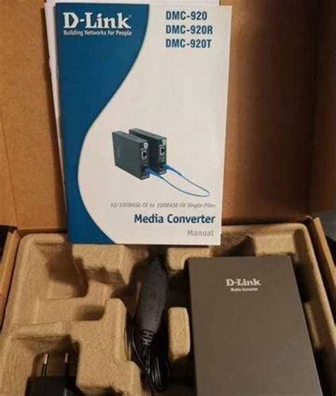 Медиаконвертер D-link DMC-920R | Festima.Ru - Мониторинг объявлений