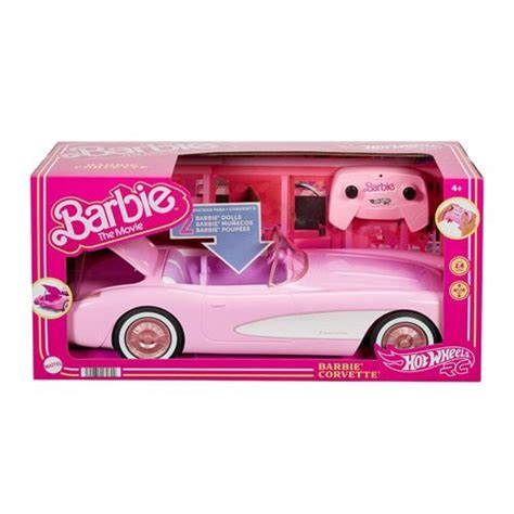 Barbie The Movie Hot Wheels Rc Corvette Collectors Box