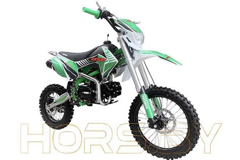 Питбайк BSE MX125 17/14 (зеленый) купить по низкой цене