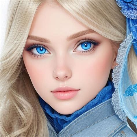 99 000 Beautiful Blonde With Blue Eyes Pictures