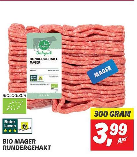 Bio Mager Rundergehakt Aanbieding Bij DekaMarkt 1Folders Nl