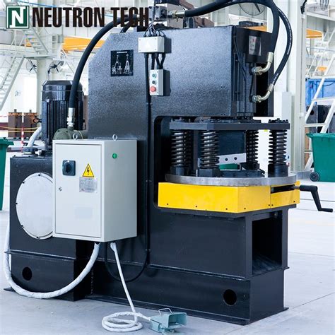 Cnc Hydraulic Notching Machine For Angles For Angle Tower Transmission