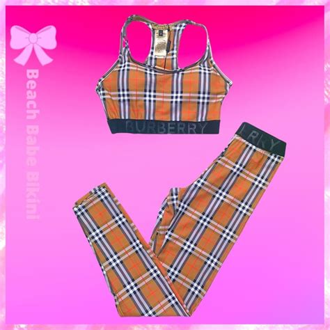 Fitness Set Brown Beach Babe Bikini