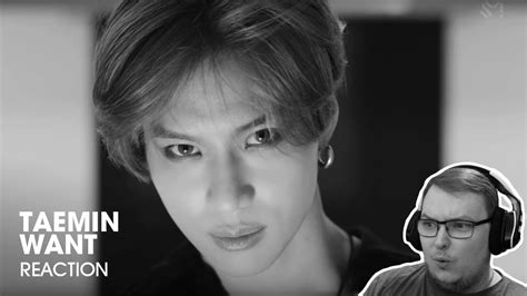 Taemin Want Mv My First Comeback From Taemin Reaction Youtube