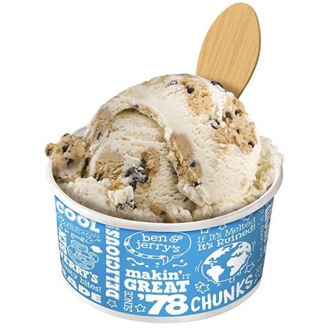 Market Direct Ben And Jerrys Choc Chip Cookie Dough Non Dairy Tub 24 Gallon 1x1 Pk