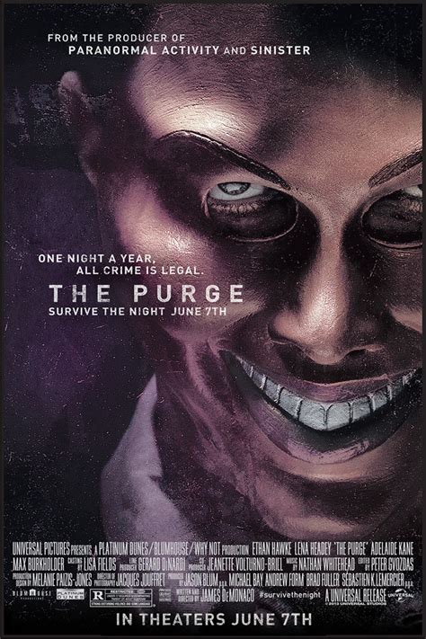 Movie Review The Purge Assignment X