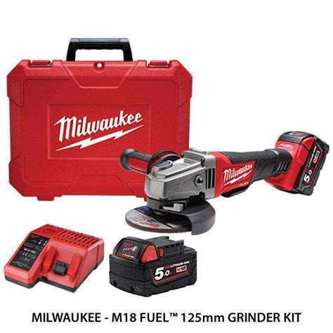 Milwaukee M18 Fuel™ Angle Grinders Ease