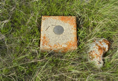 South Dakota Usgs Triangulation Station Dunning