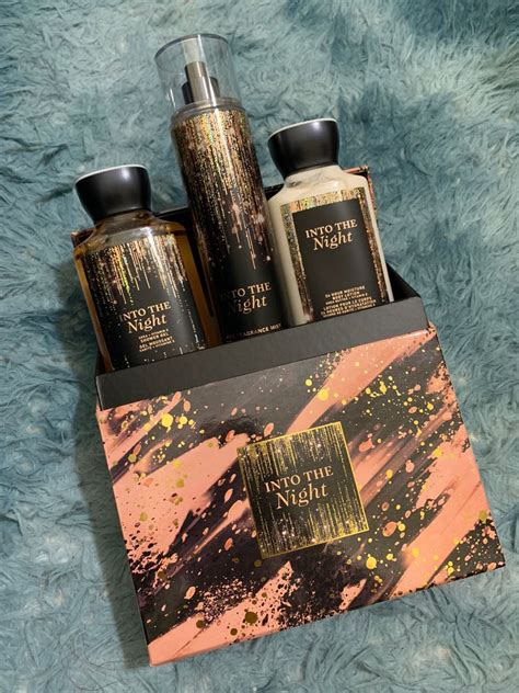 Bath Body Works BBW Into The Night Gift Set Beauty Personal Care Fragrance Deodorants On