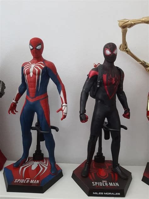 RARE Hot Toys Video Game Masterpiece Marvel Comics Spider Man PS